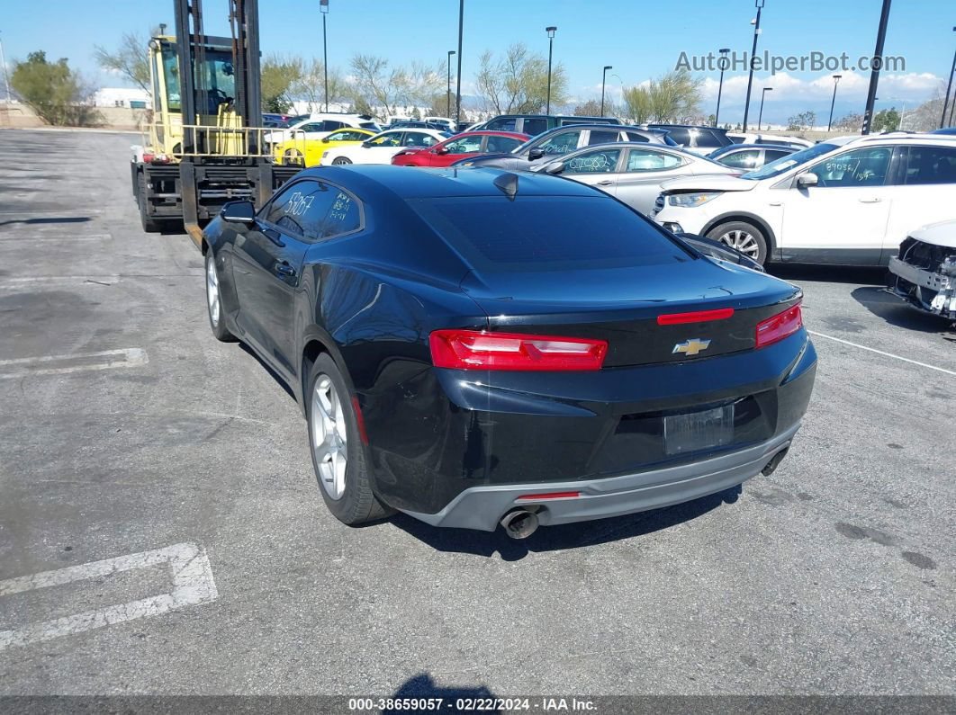 2017 Chevrolet Camaro 1lt Black vin: 1G1FB1RS0H0178512