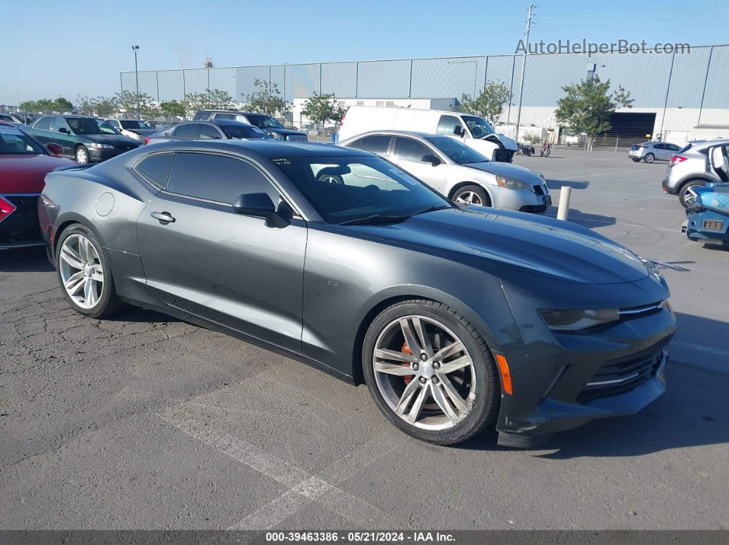 2017 Chevrolet Camaro 1lt Gray vin: 1G1FB1RS0H0186254