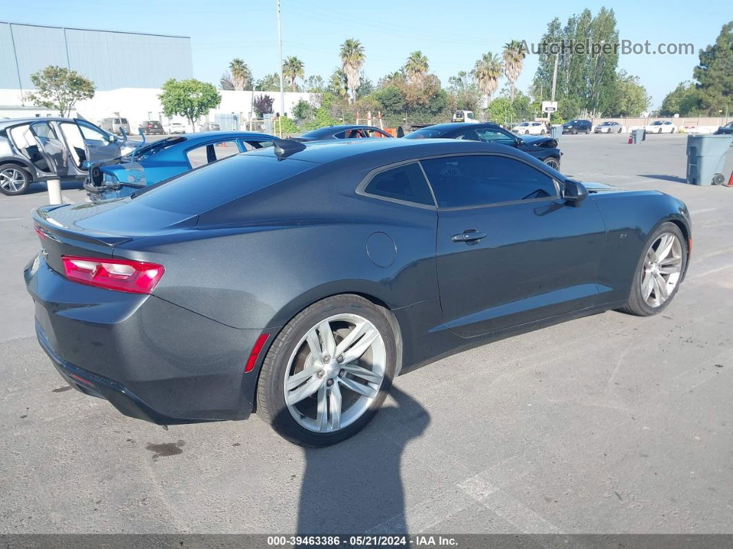 2017 Chevrolet Camaro 1lt Gray vin: 1G1FB1RS0H0186254