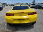 2017 Chevrolet Camaro Lt Yellow vin: 1G1FB1RS0H0205580