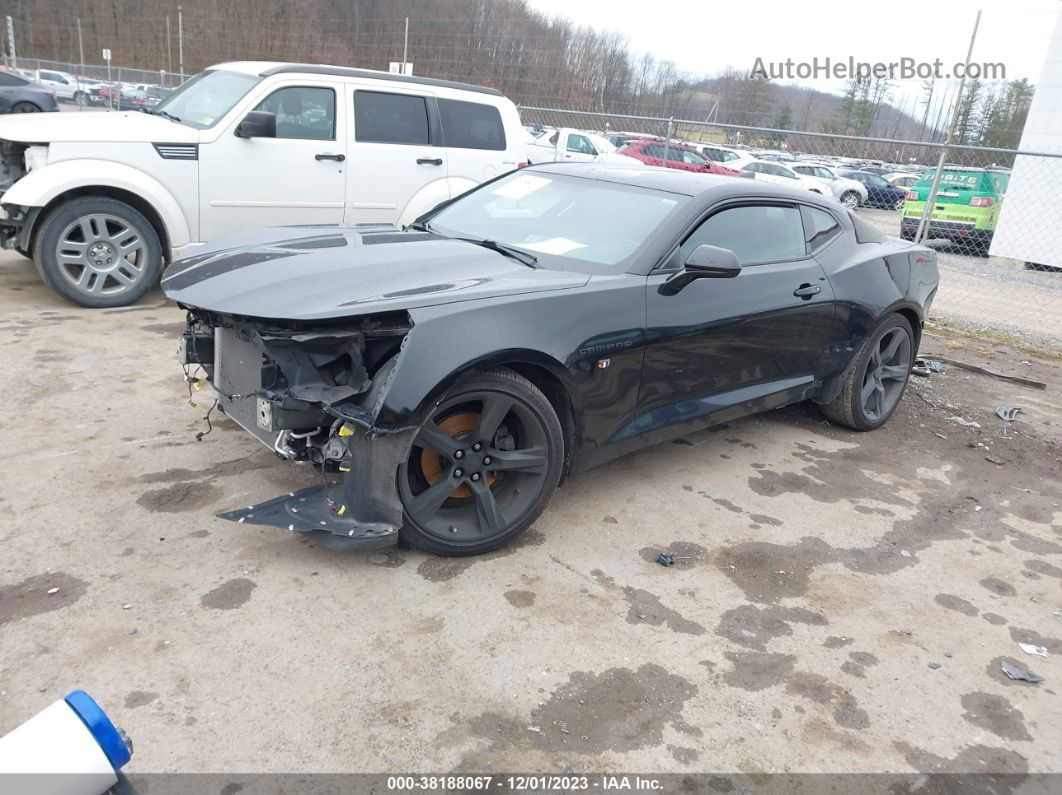 2018 Chevrolet Camaro 1lt Black vin: 1G1FB1RS0J0101693