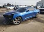 2018 Chevrolet Camaro Lt Blue vin: 1G1FB1RS0J0112404