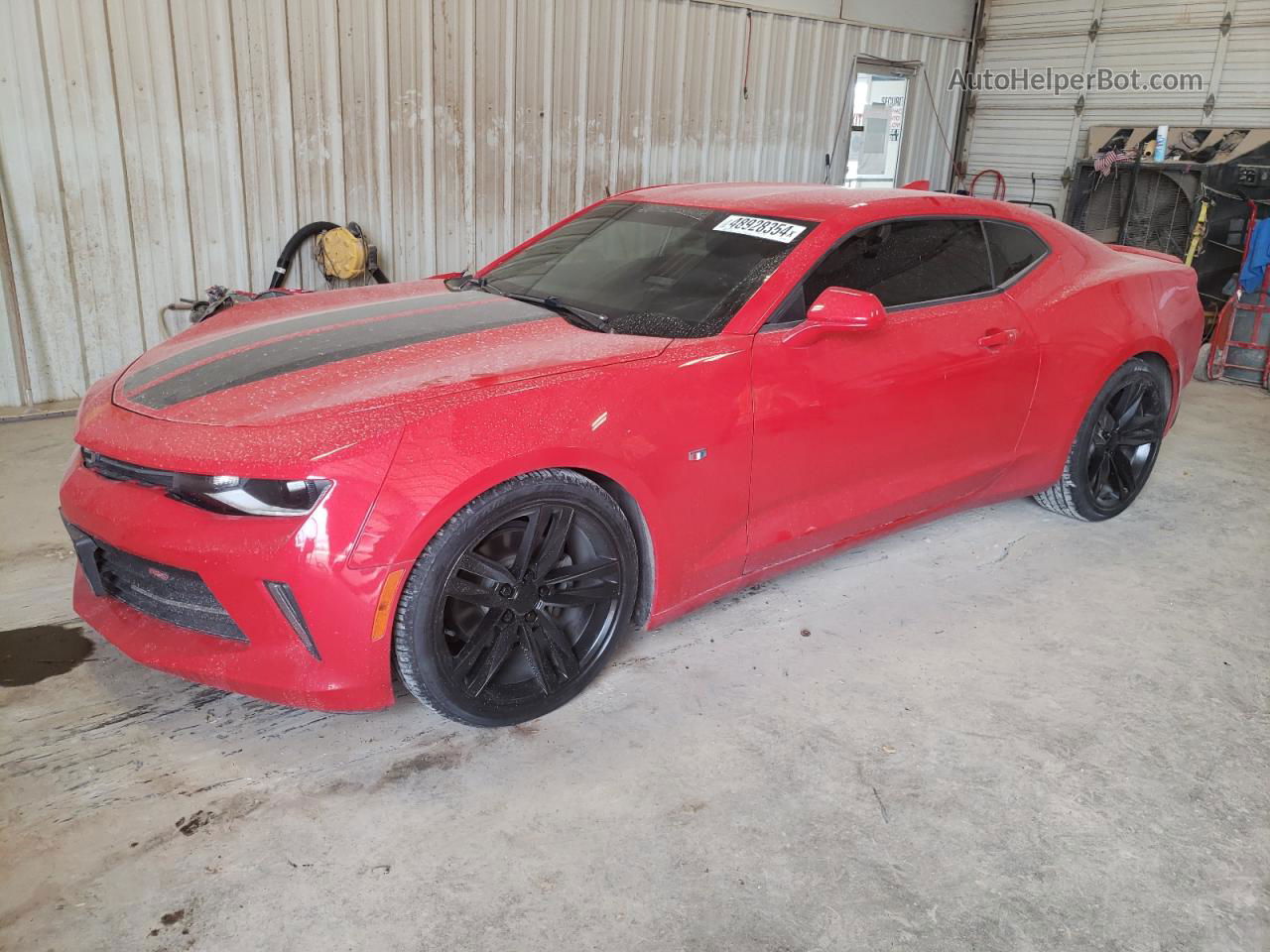 2018 Chevrolet Camaro Lt Red vin: 1G1FB1RS0J0140705