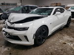 2018 Chevrolet Camaro Lt White vin: 1G1FB1RS0J0145905