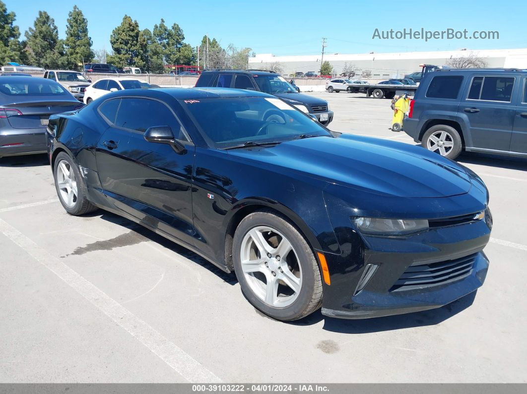 2018 Chevrolet Camaro 1lt Black vin: 1G1FB1RS0J0180637