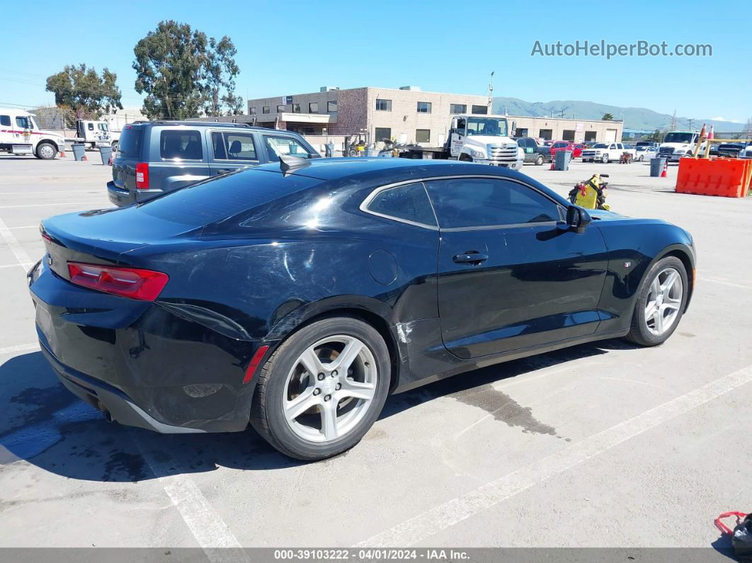 2018 Chevrolet Camaro 1lt Black vin: 1G1FB1RS0J0180637