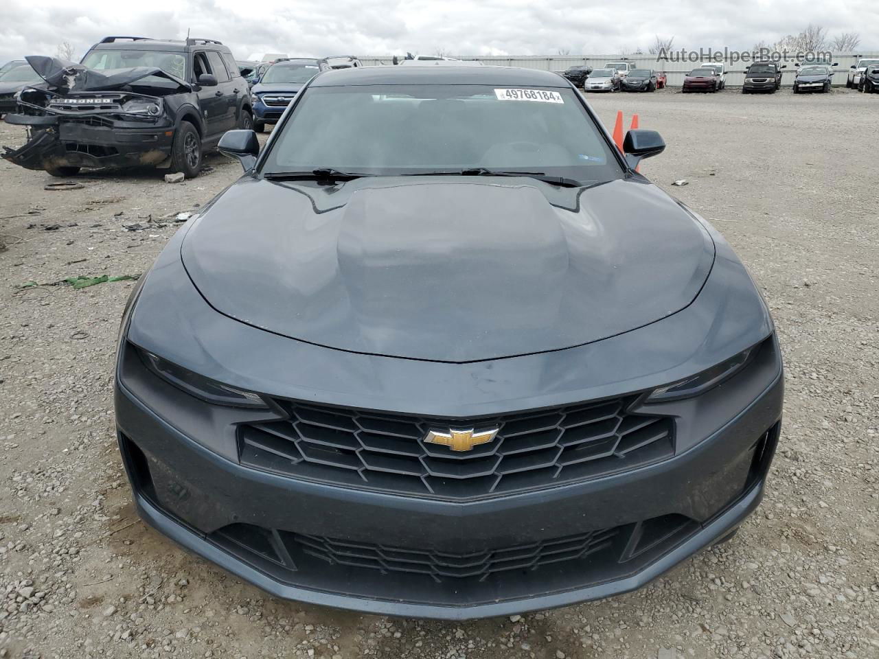 2020 Chevrolet Camaro Ls Blue vin: 1G1FB1RS0L0102037