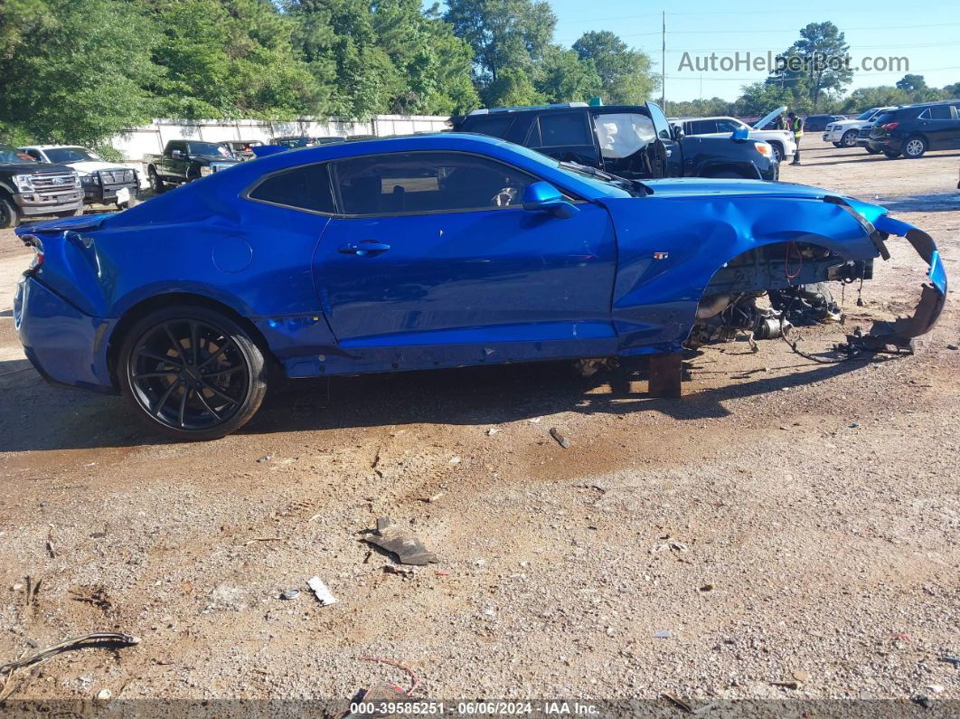 2017 Chevrolet Camaro 1lt Blue vin: 1G1FB1RS1H0182794