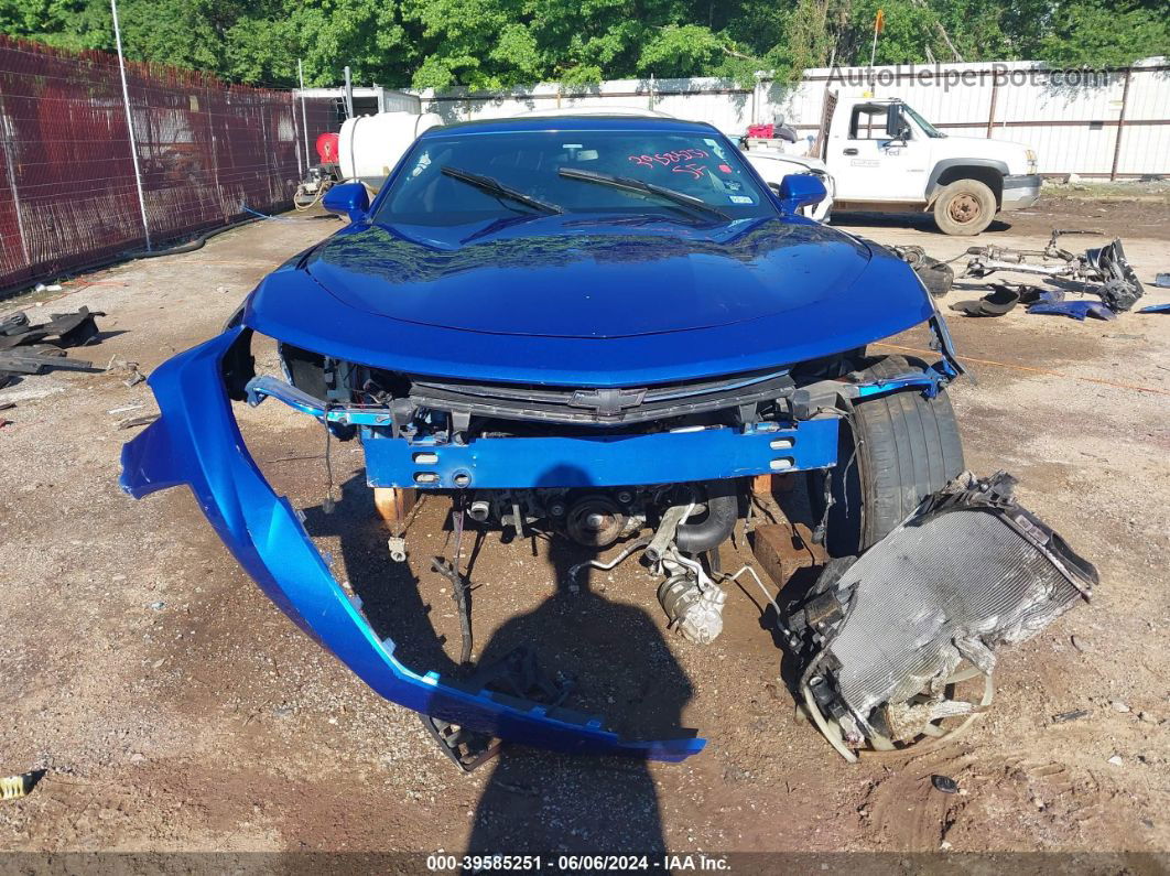 2017 Chevrolet Camaro 1lt Blue vin: 1G1FB1RS1H0182794