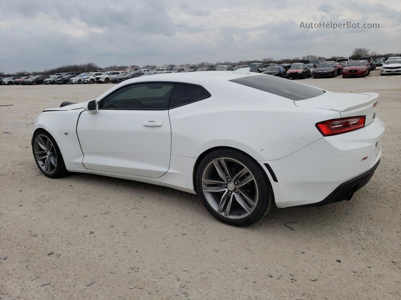 2018 Chevrolet Camaro Lt Белый vin: 1G1FB1RS1J0105316