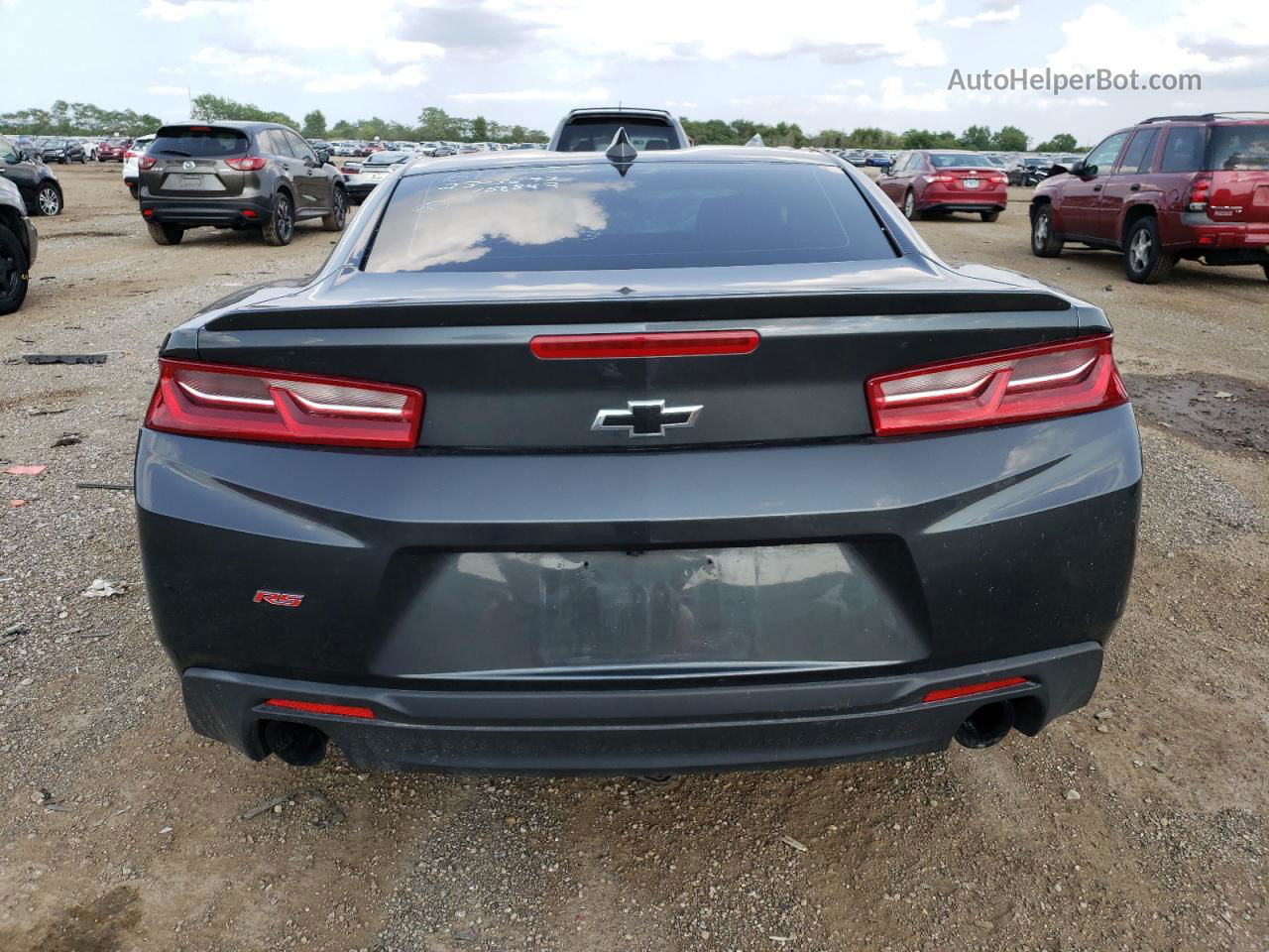 2018 Chevrolet Camaro Lt Серый vin: 1G1FB1RS1J0158842