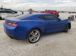 2018 Chevrolet Camaro Lt Синий vin: 1G1FB1RS1J0181604