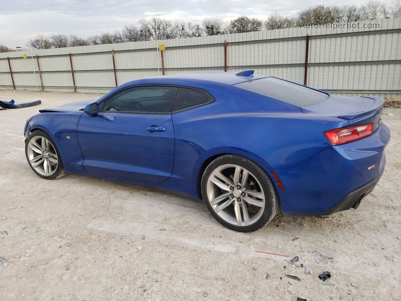 2018 Chevrolet Camaro Lt Blue vin: 1G1FB1RS1J0181604