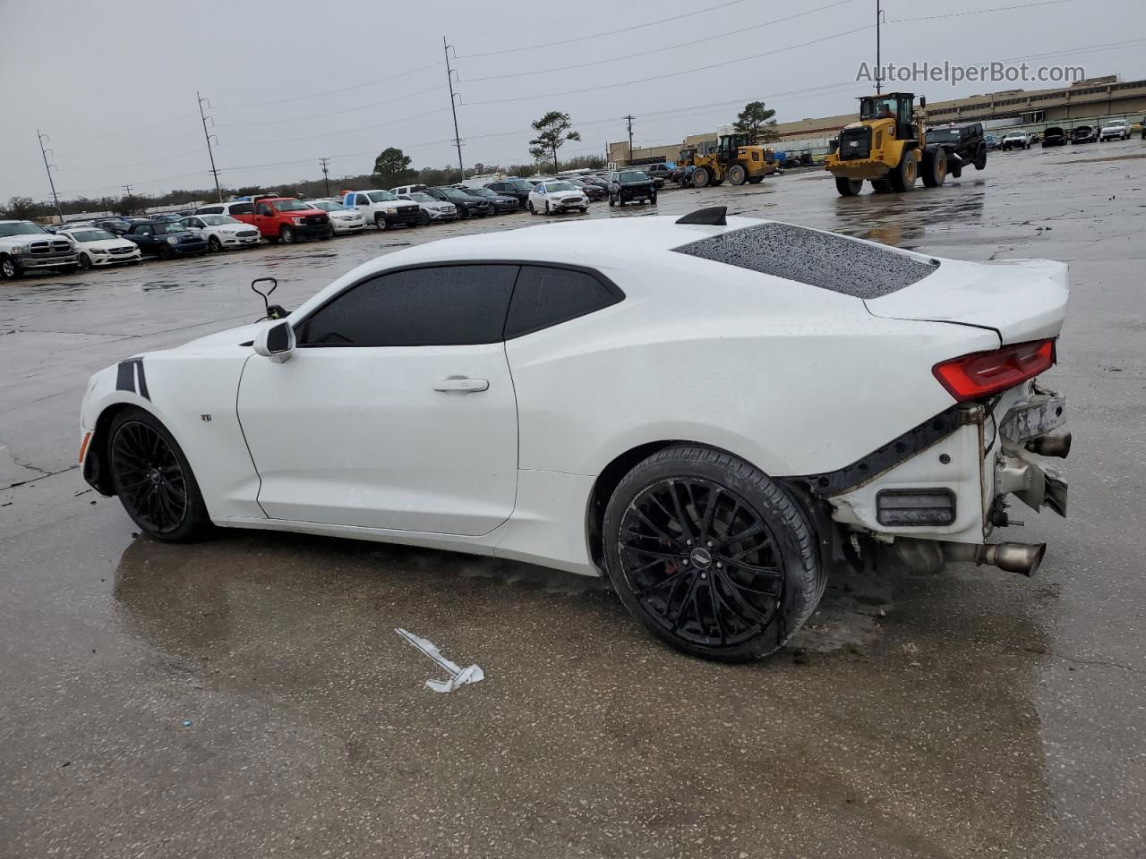 2017 Chevrolet Camaro Lt White vin: 1G1FB1RS2H0102287