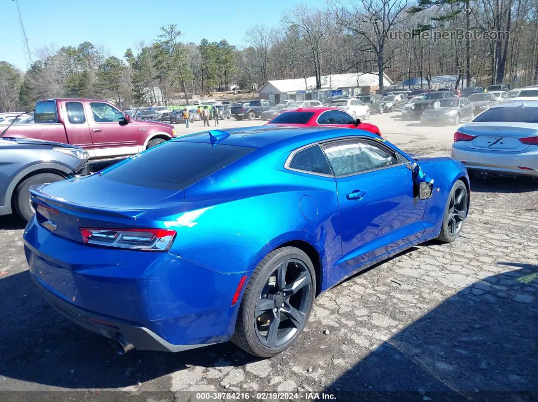 2017 Chevrolet Camaro 1lt Синий vin: 1G1FB1RS2H0187051