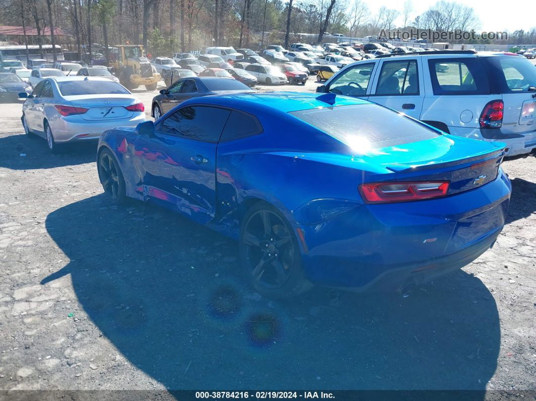 2017 Chevrolet Camaro 1lt Blue vin: 1G1FB1RS2H0187051