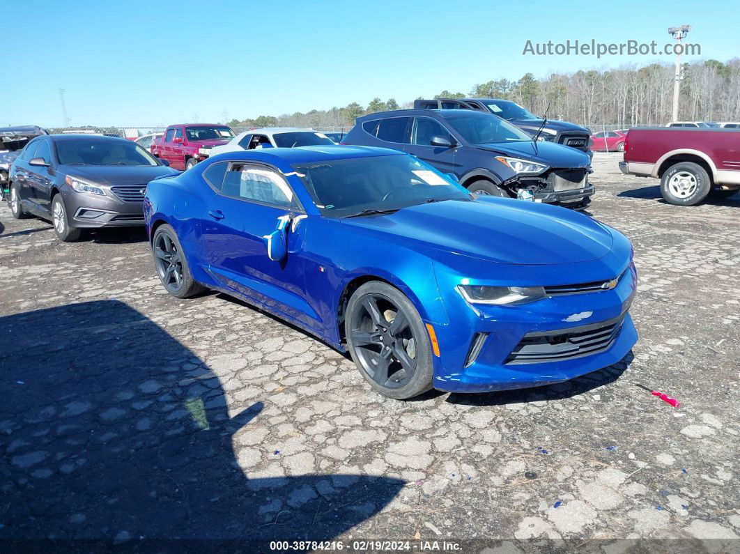 2017 Chevrolet Camaro 1lt Синий vin: 1G1FB1RS2H0187051