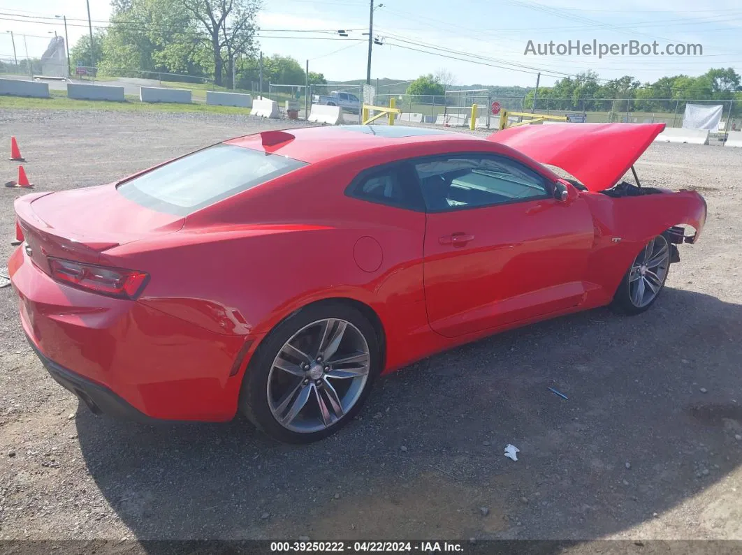 2017 Chevrolet Camaro 1lt Red vin: 1G1FB1RS2H0205919