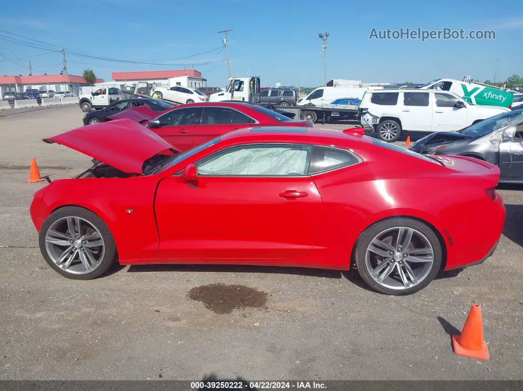 2017 Chevrolet Camaro 1lt Red vin: 1G1FB1RS2H0205919