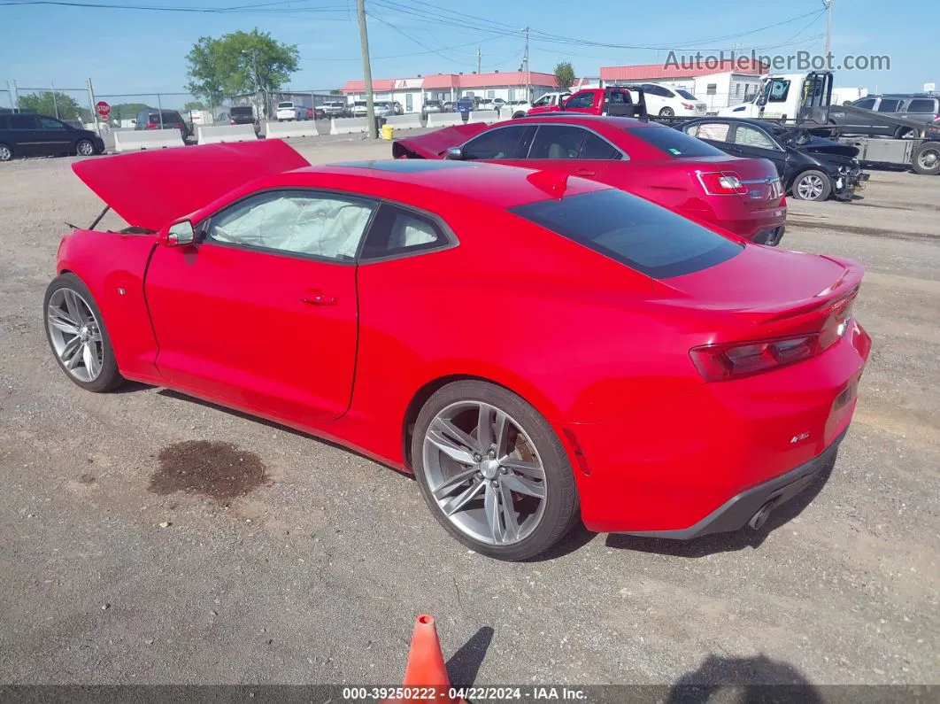 2017 Chevrolet Camaro 1lt Red vin: 1G1FB1RS2H0205919