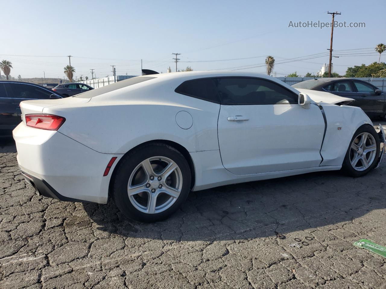 2018 Chevrolet Camaro Lt Белый vin: 1G1FB1RS2J0104062