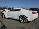 2018 Chevrolet Camaro Lt White vin: 1G1FB1RS2J0104062