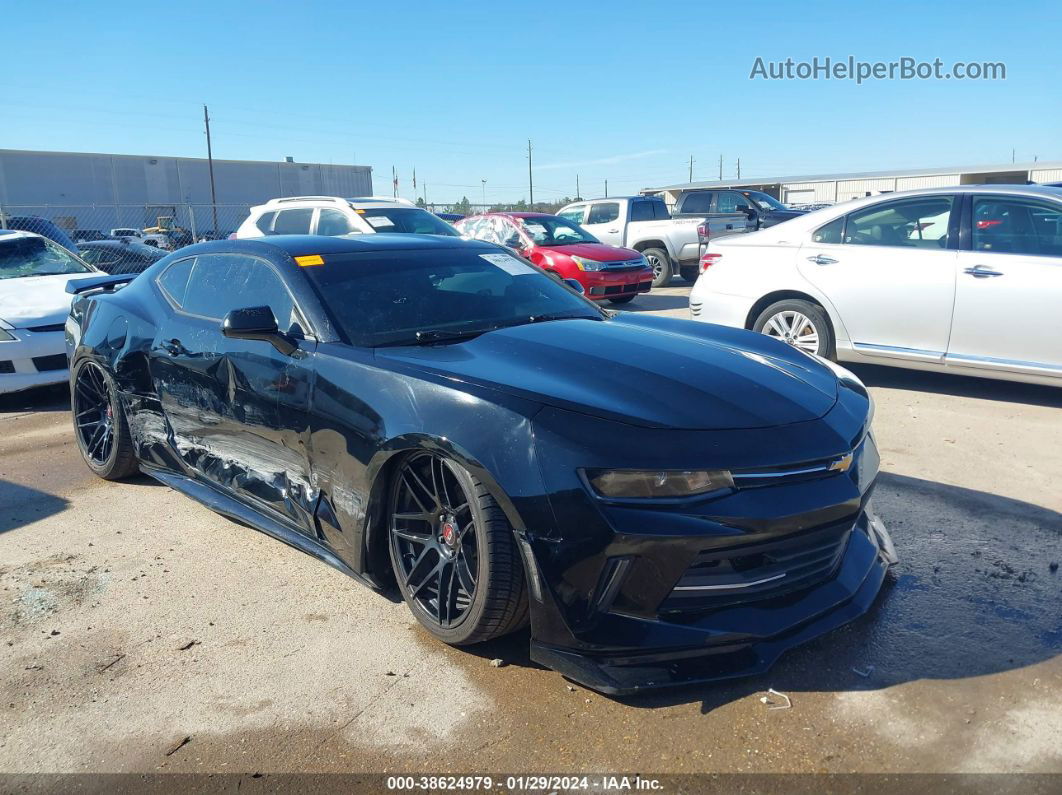 2018 Chevrolet Camaro 1lt Black vin: 1G1FB1RS2J0120312