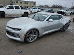 2018 Chevrolet Camaro Lt Silver vin: 1G1FB1RS2J0121699