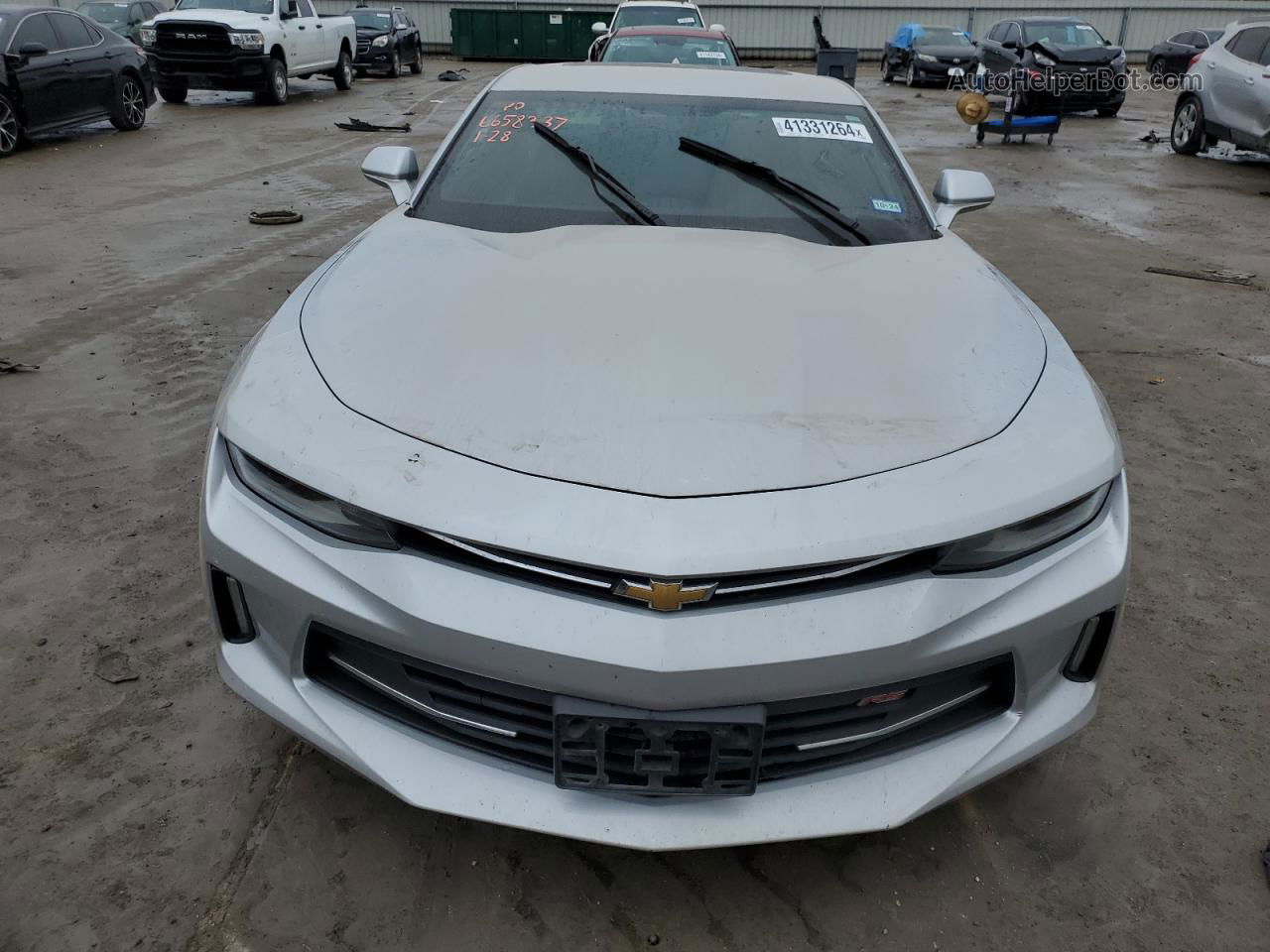 2018 Chevrolet Camaro Lt Silver vin: 1G1FB1RS2J0121699