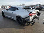 2018 Chevrolet Camaro Lt Silver vin: 1G1FB1RS2J0128023