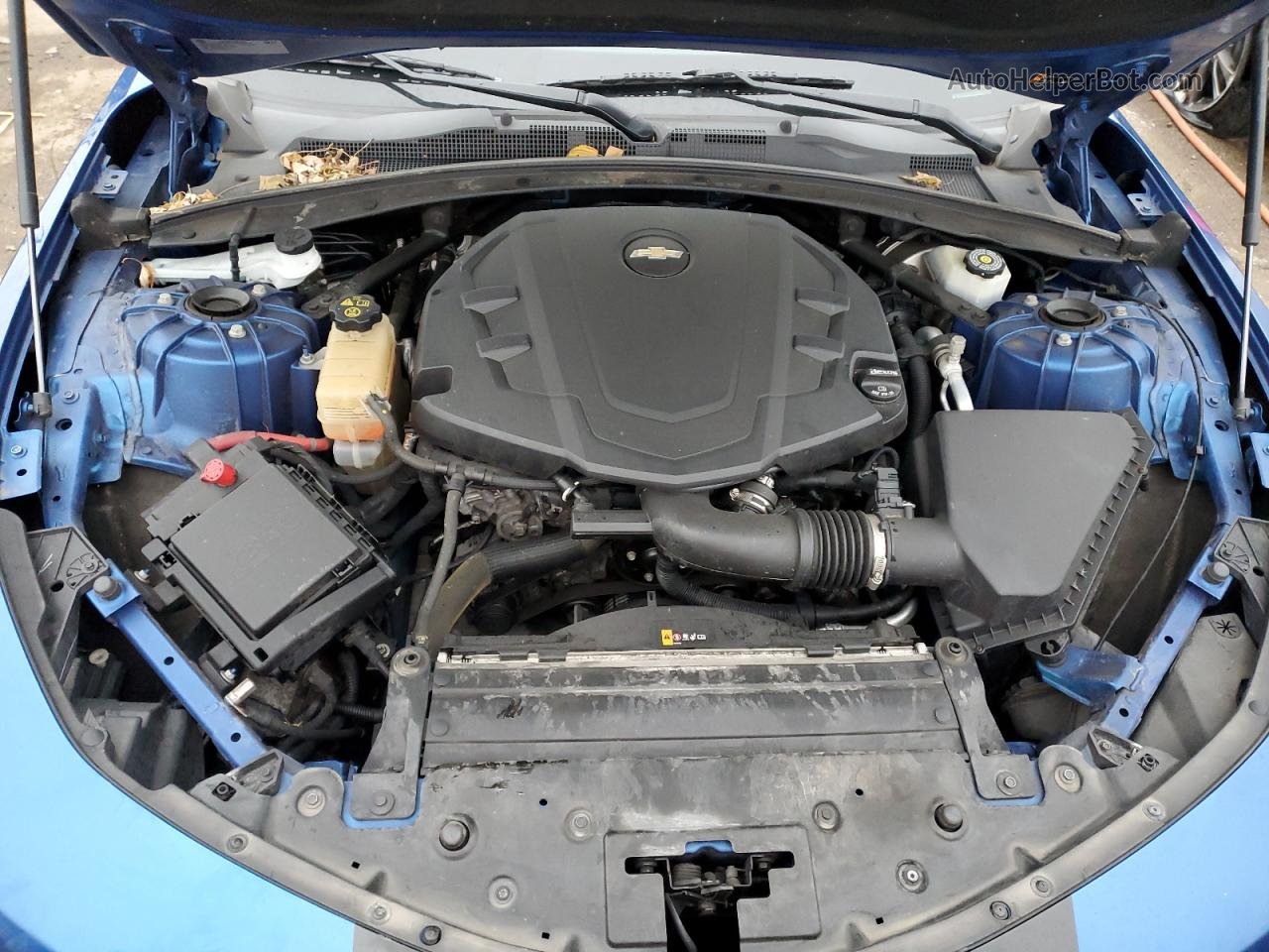 2018 Chevrolet Camaro Lt Blue vin: 1G1FB1RS2J0147655