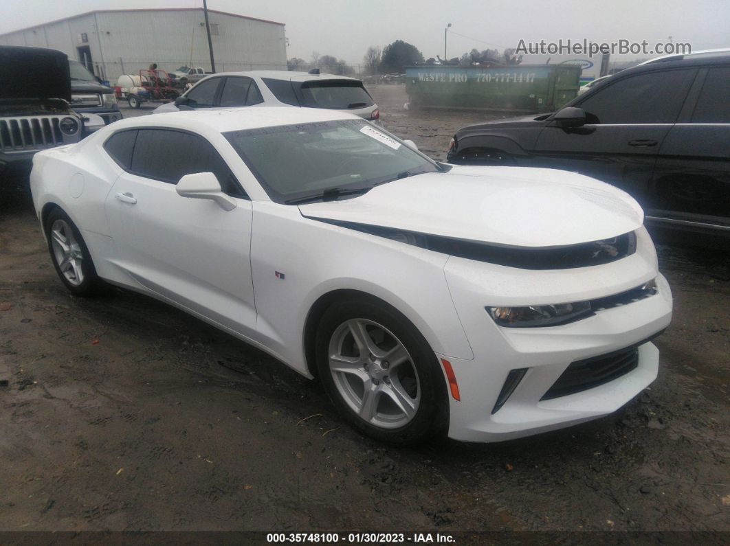 2018 Chevrolet Camaro 1lt White vin: 1G1FB1RS2J0155688