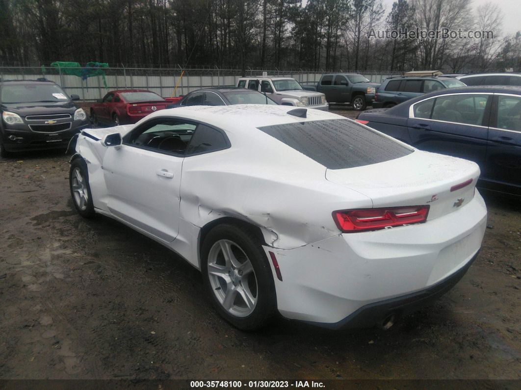 2018 Chevrolet Camaro 1lt White vin: 1G1FB1RS2J0155688