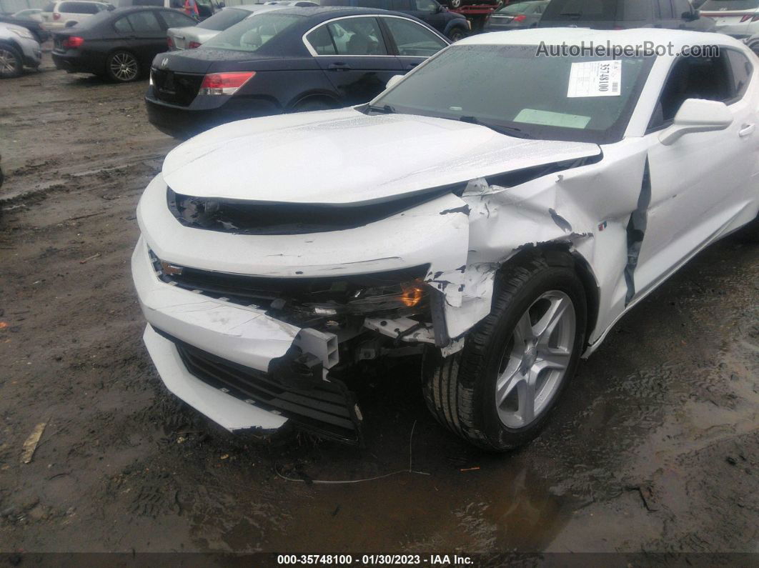 2018 Chevrolet Camaro 1lt White vin: 1G1FB1RS2J0155688