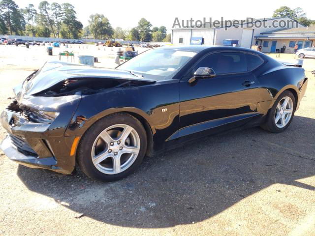 2018 Chevrolet Camaro Lt Black vin: 1G1FB1RS2J0182227