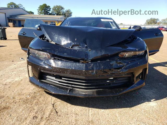 2018 Chevrolet Camaro Lt Black vin: 1G1FB1RS2J0182227