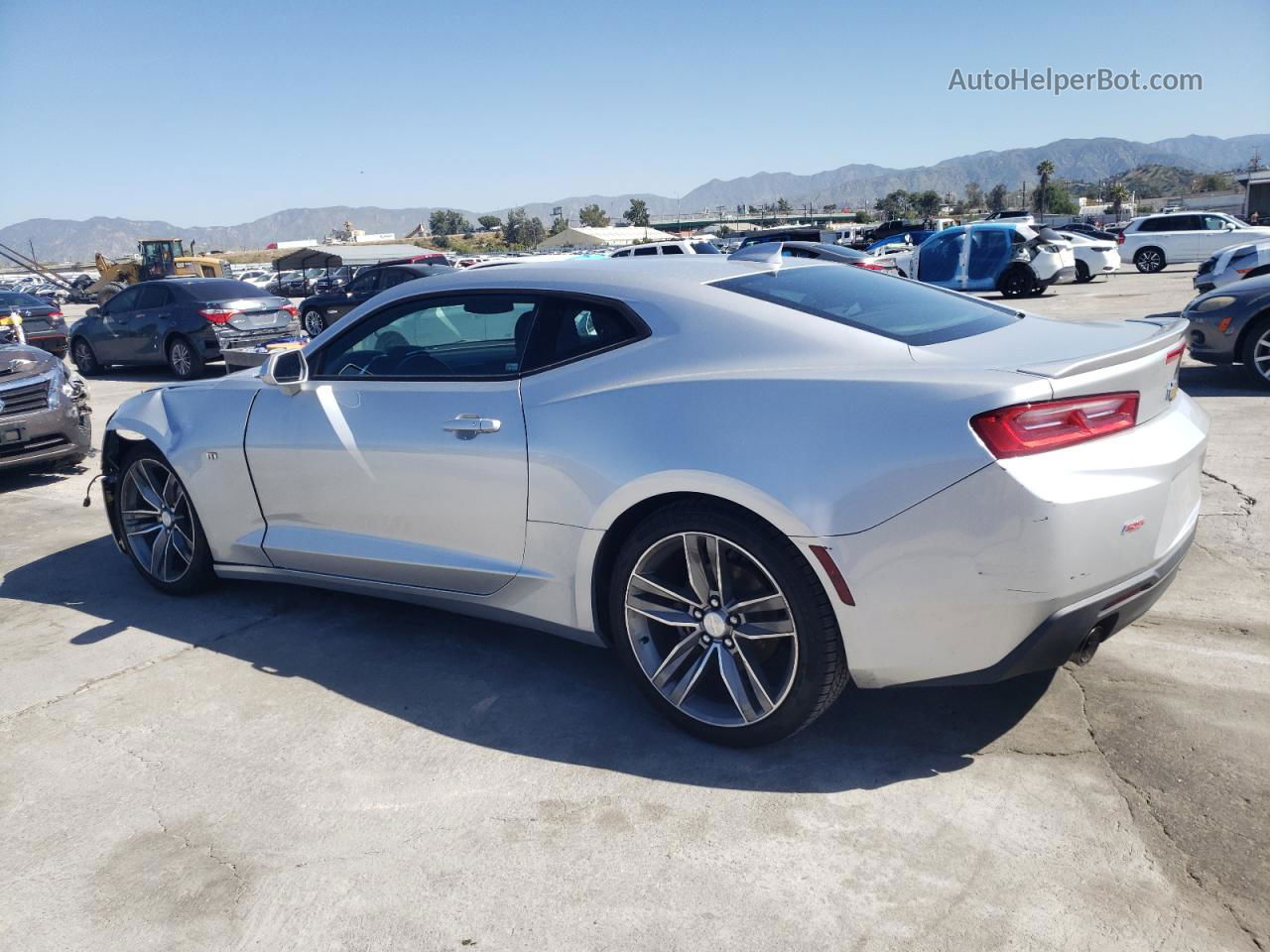 2017 Chevrolet Camaro Lt Silver vin: 1G1FB1RS3H0105022