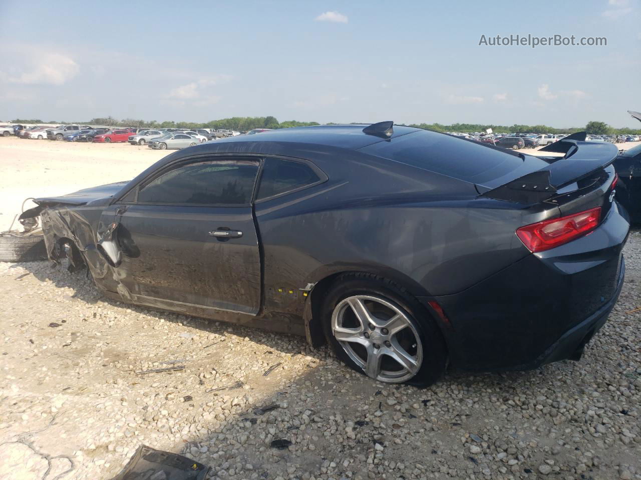 2018 Chevrolet Camaro Lt Gray vin: 1G1FB1RS3J0131657