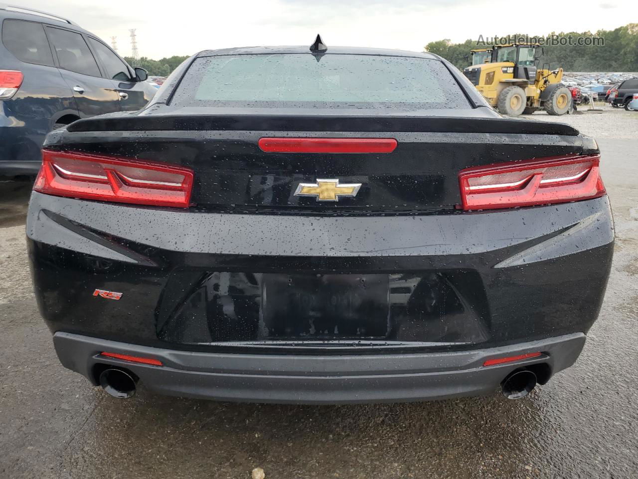 2018 Chevrolet Camaro Lt Черный vin: 1G1FB1RS3J0132324