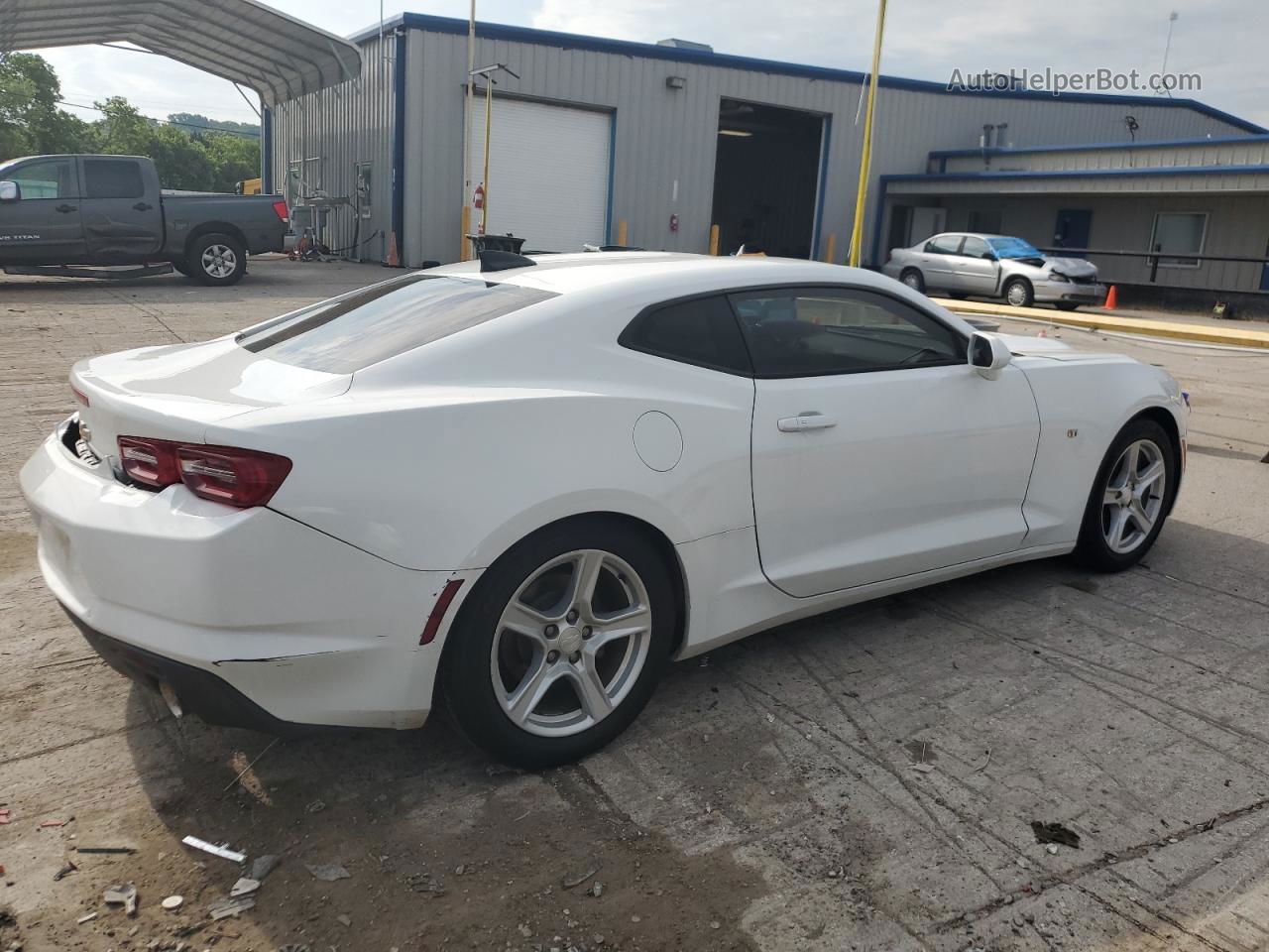 2020 Chevrolet Camaro Ls White vin: 1G1FB1RS3L0101478