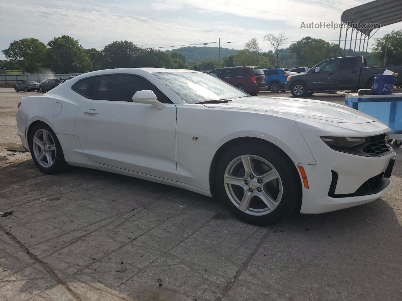 2020 Chevrolet Camaro Ls Белый vin: 1G1FB1RS3L0101478