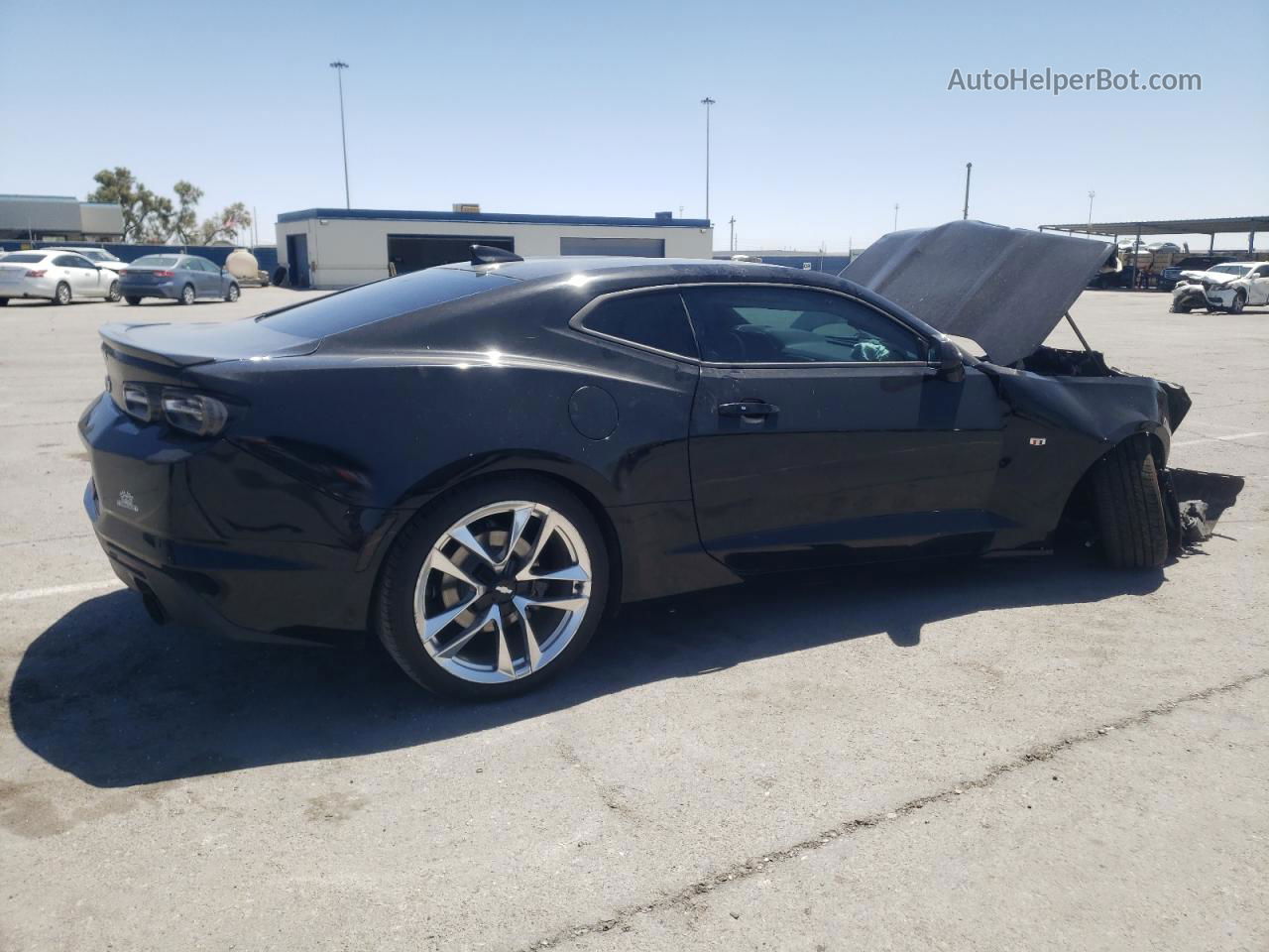 2020 Chevrolet Camaro Ls Black vin: 1G1FB1RS3L0113498