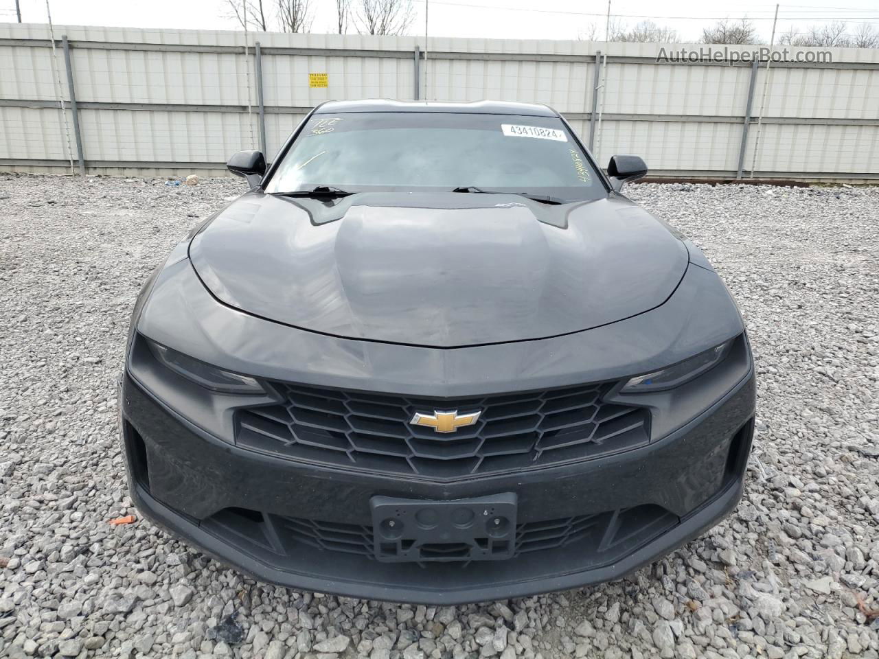 2020 Chevrolet Camaro Ls Black vin: 1G1FB1RS3L0124419