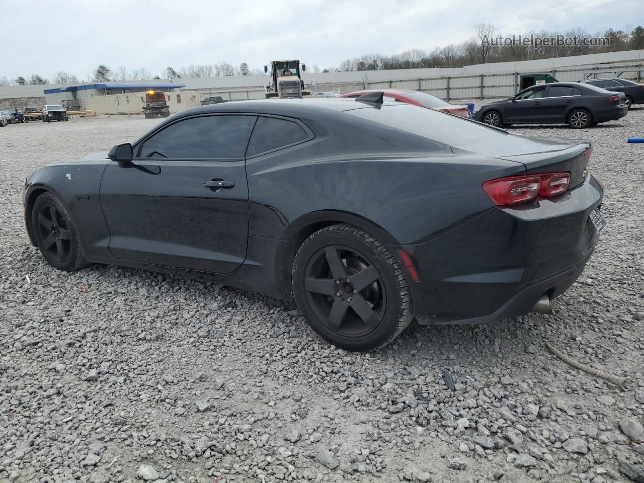 2020 Chevrolet Camaro Ls Black vin: 1G1FB1RS3L0124419