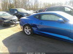 2017 Chevrolet Camaro 1lt Blue vin: 1G1FB1RS4H0104560