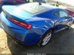 2017 Chevrolet Camaro 1lt Blue vin: 1G1FB1RS4H0104560