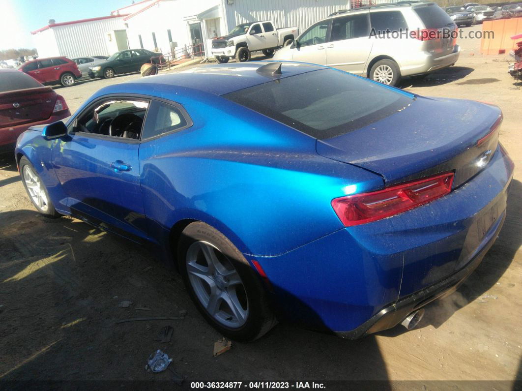 2017 Chevrolet Camaro 1lt Blue vin: 1G1FB1RS4H0104560