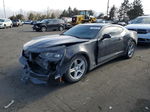 2017 Chevrolet Camaro Lt Black vin: 1G1FB1RS4H0177606