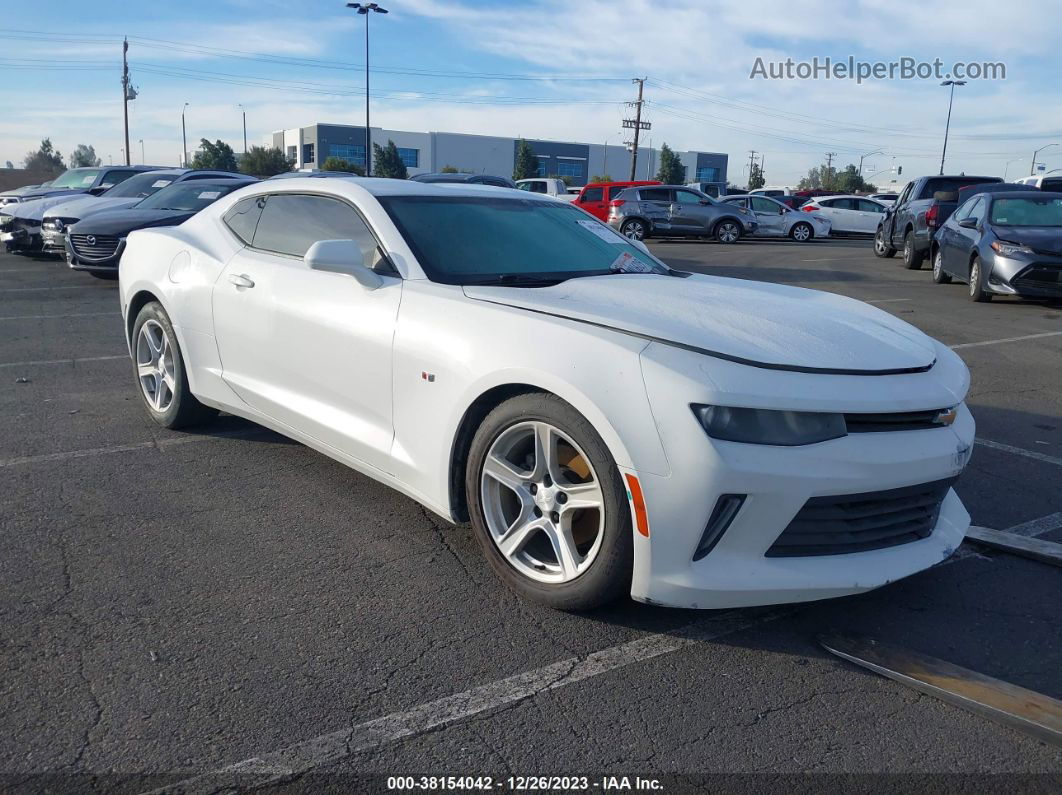 2017 Chevrolet Camaro 1lt White vin: 1G1FB1RS4H0211852