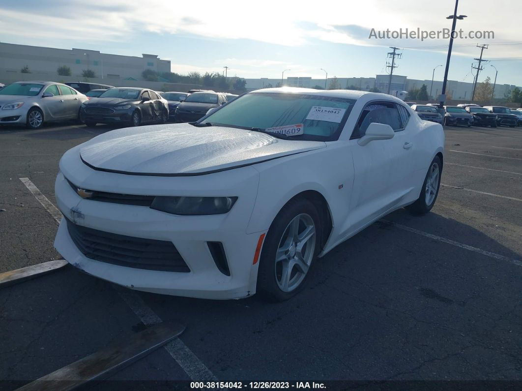 2017 Chevrolet Camaro 1lt White vin: 1G1FB1RS4H0211852